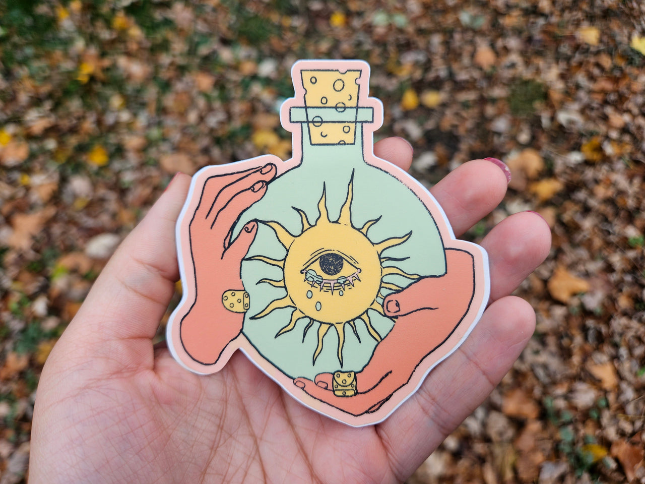 Bottled Sunshine Sticker