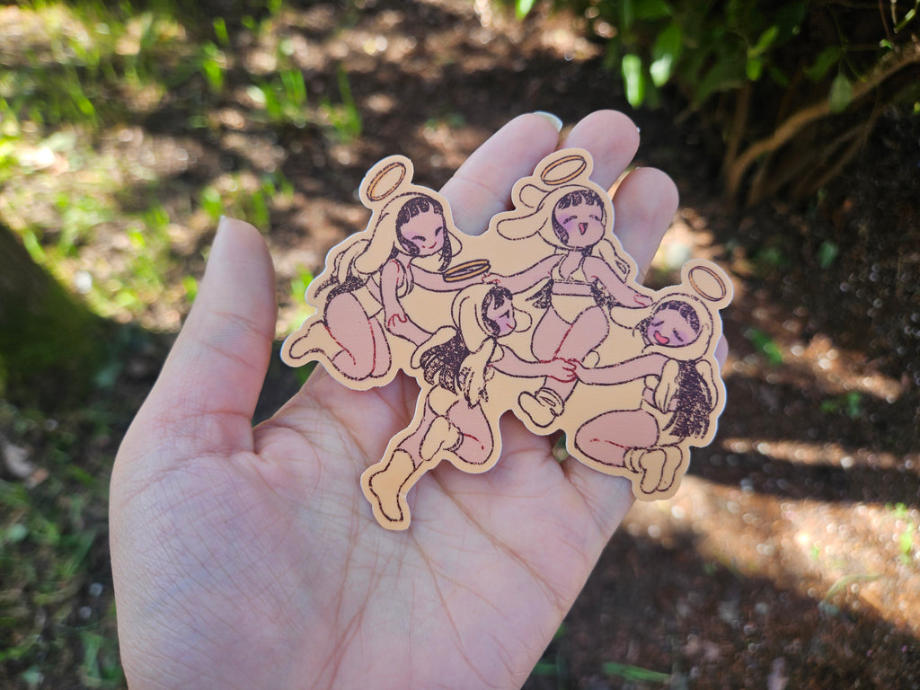 No Worries Sticker