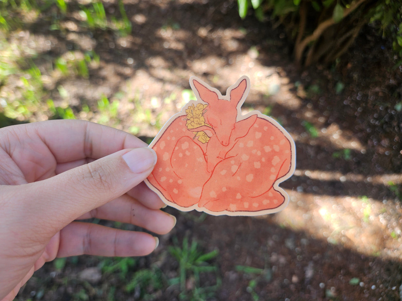 Fawned of You Sticker