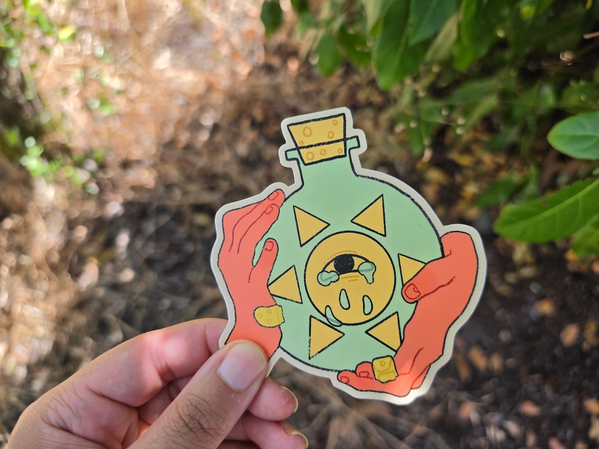 Bottled Sunshine Sticker